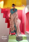 Silkina By Kreshva Satin Kashmiri Prints Saree Wholesale Market Surat